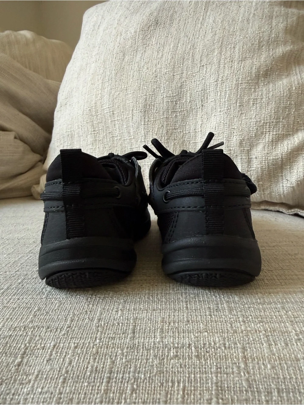 Sperry Kids Black Boat Shoes